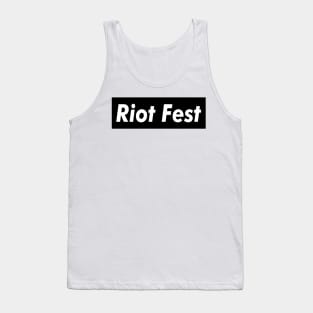 Riot Fest Meat Brown Tank Top